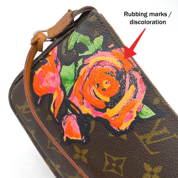 LV Stephen Sprouse Pochette accessoires - Model : Roses - Good condition - Picture 11 of 16